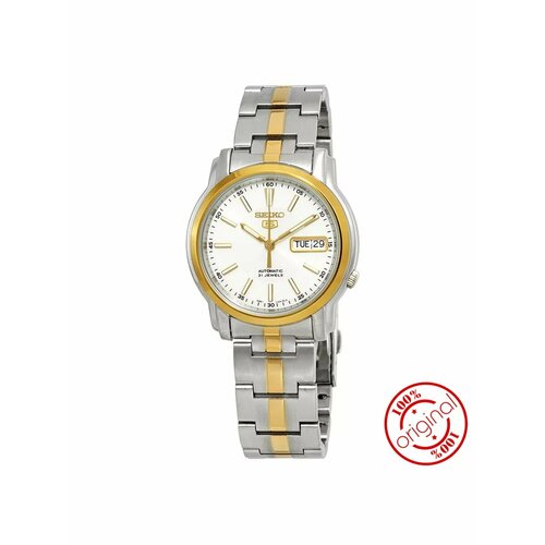 фото Наручные часы seiko seiko 5, серебристый