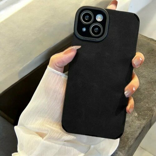 Чехол на iPhone 14 чёрный черный