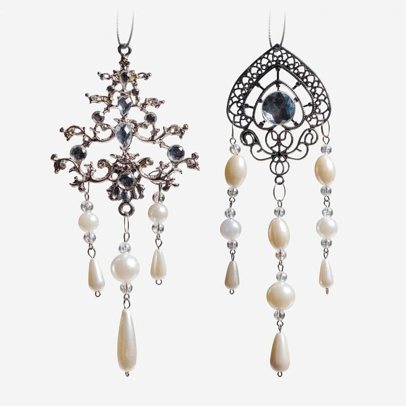 Pearl Dangle Набор ёлочных игрушек 2 шт.