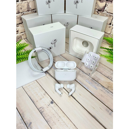 Наушники Pods Air Pro 2 2024г (Type-c )с чехлом беспроводной зарядки MagSafe pods