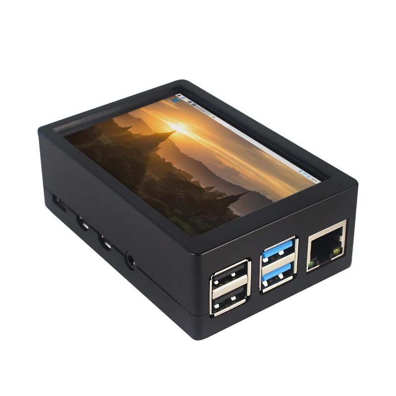 HLFEC 3,5-дюймовый TFT ЖК-дисплей с сенсорным экраном для Raspberry Pi, For Pi 5