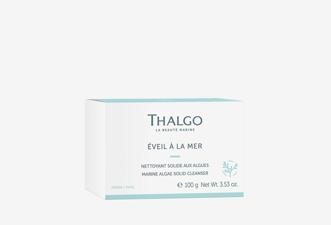 Мыло с микронизированными морскими водорослями для лица и тела THALGO MARINE ALGAE SOLID CLEANSER 100 г