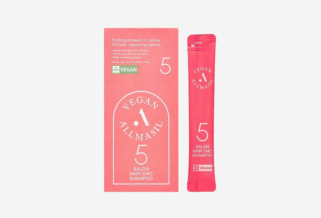 Шампунь для восстановления волос ALLMASIL 5 Salon Hair CMC Shampoo
