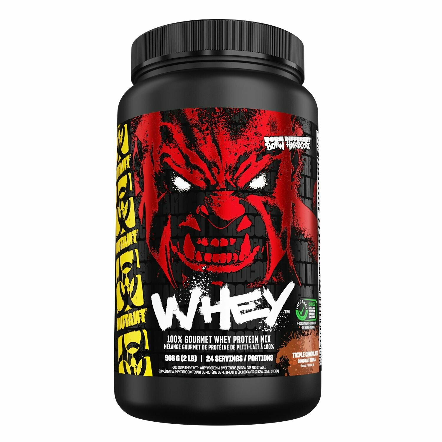 Протеин Mutant Whey 908 гр Тройной Шоколад