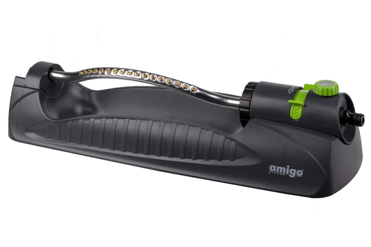 Дождеватель Amigo 79055 осциллирующий 17 сопел площадь полива 280 м²