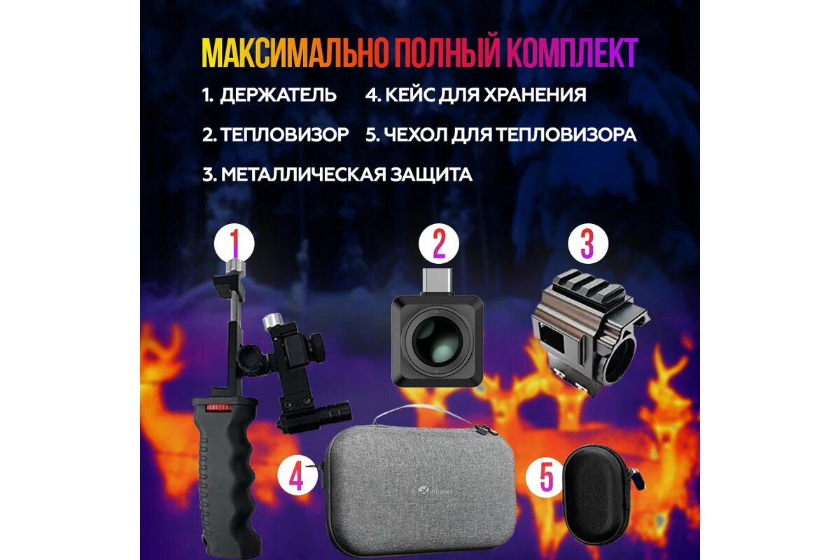 Изображение INFIRAY Тепловизор для смартфона XINFRARED T2 Pro 9814