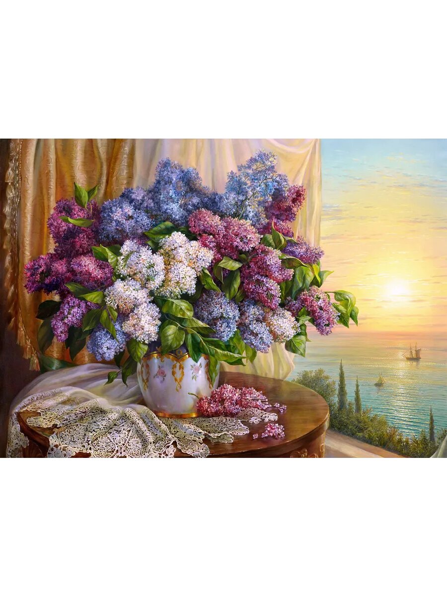 Алмазная мозаика картины 33*43 см