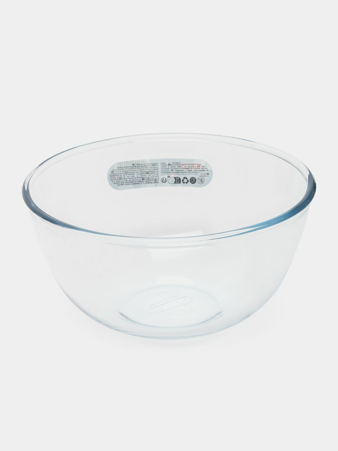 Стеклянная миска для смешивания, салатница PYREX, 17 см, 1,1 л — фото 1