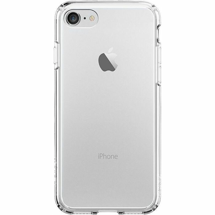 Прозрачный чехол для Apple Iphone 8 , силиконовый , прозрачный — фото 1