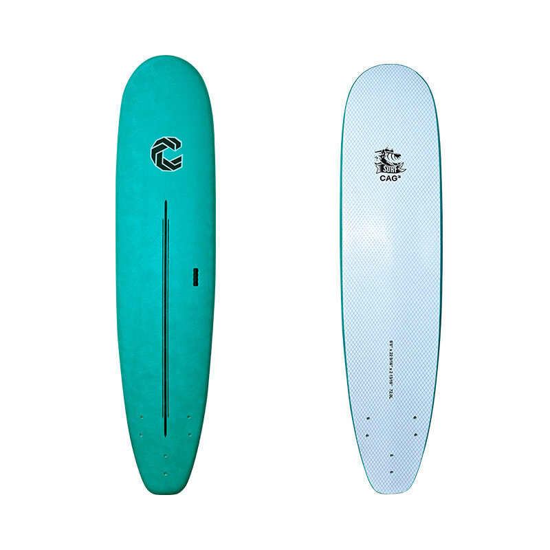 Доска для серфинга EVA 238x57x5 см голубой/зеленый