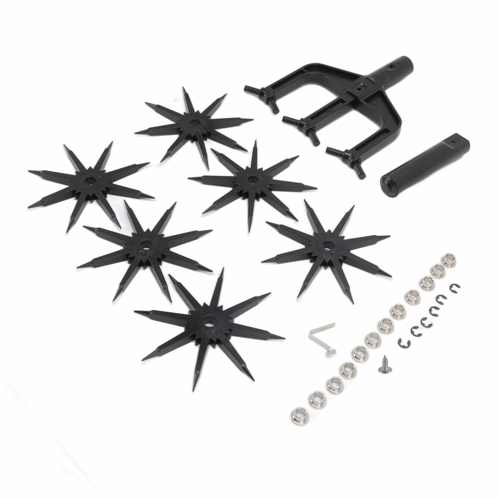 Универсальный инструмент для обработки газона рыхлитель газона садовый рыхлитель аэратор роторный культиватор.