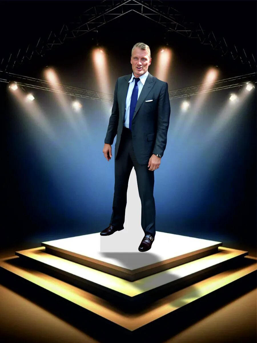 Ростовая фигура Дольф Лундгрен — фото 1