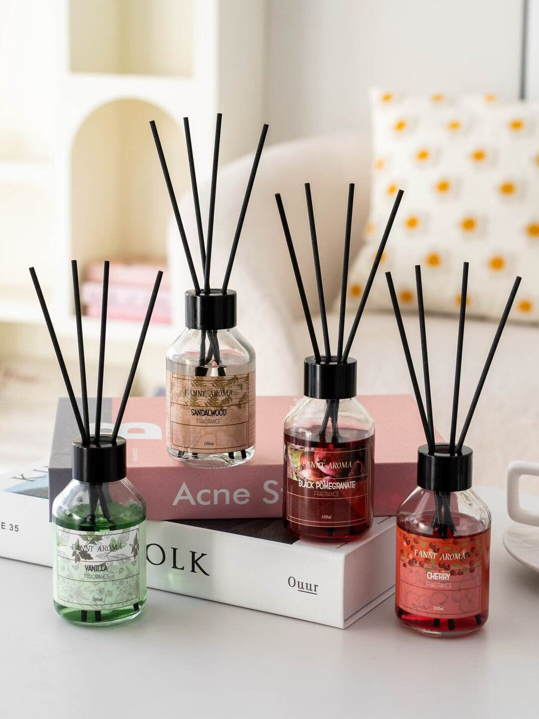 Ароматизатор Fanny Aroma ваниль, для дома и офиса, антитабак, 100 мл — фото 1