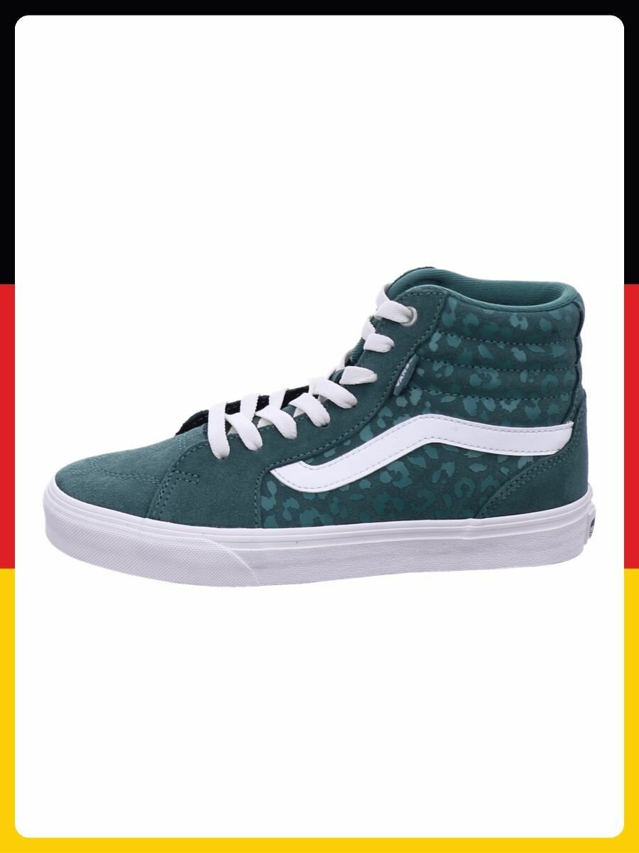 Кеды VANS повседневные, размер 38 EU, зеленый