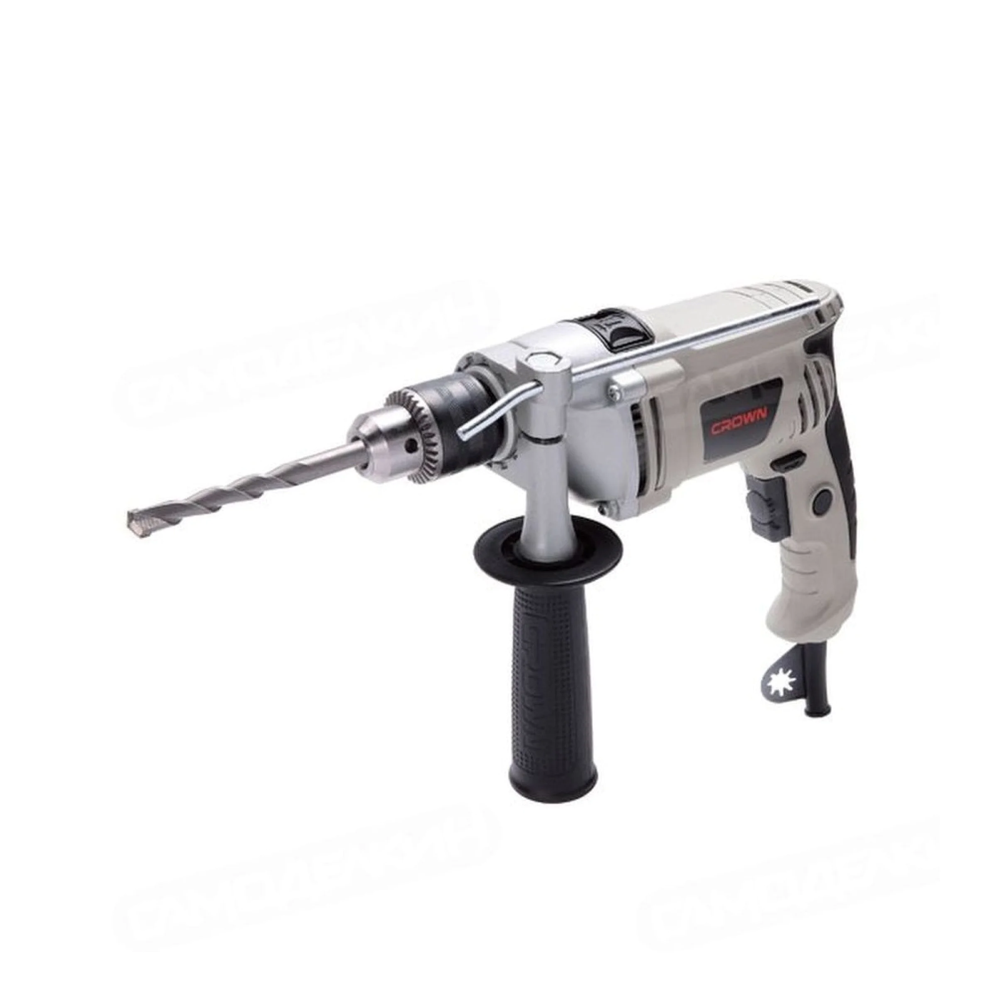 Дрель CROWN CT10077, ударная, мощность 810 Вт, 2.8-6.5 А, 2800 об/мин — фото 1