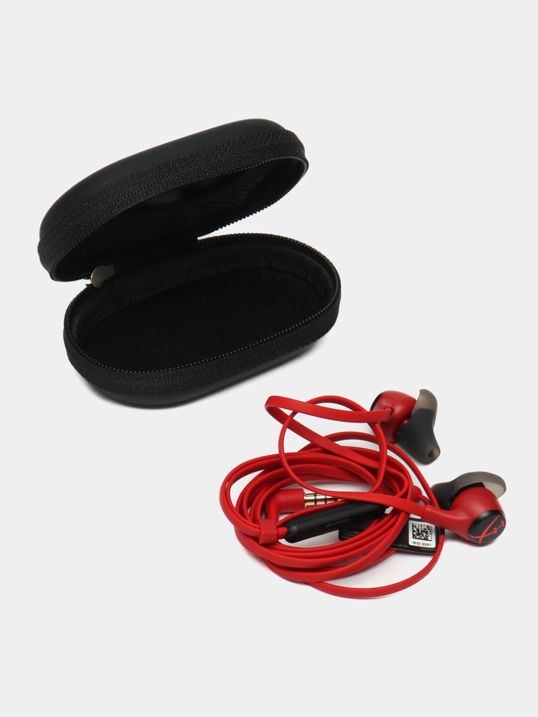 Игровые проводные наушники HyperX Earbuds 2, AUX 3.5 мм для гейминга — фото 1