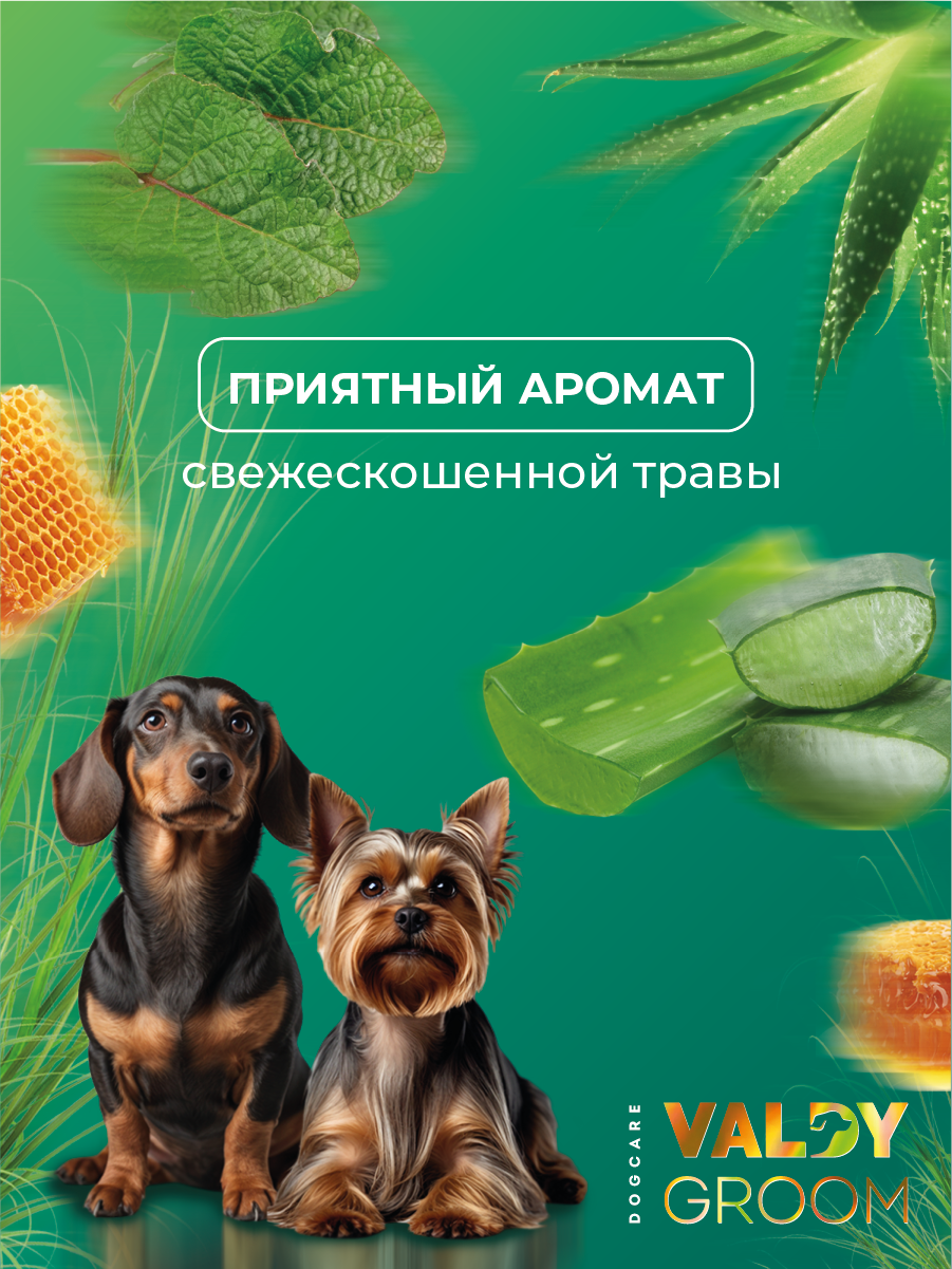 Изображение Шампунь для собак противогрибковый, для мытья лап и живота VALDY GROOM 250мл