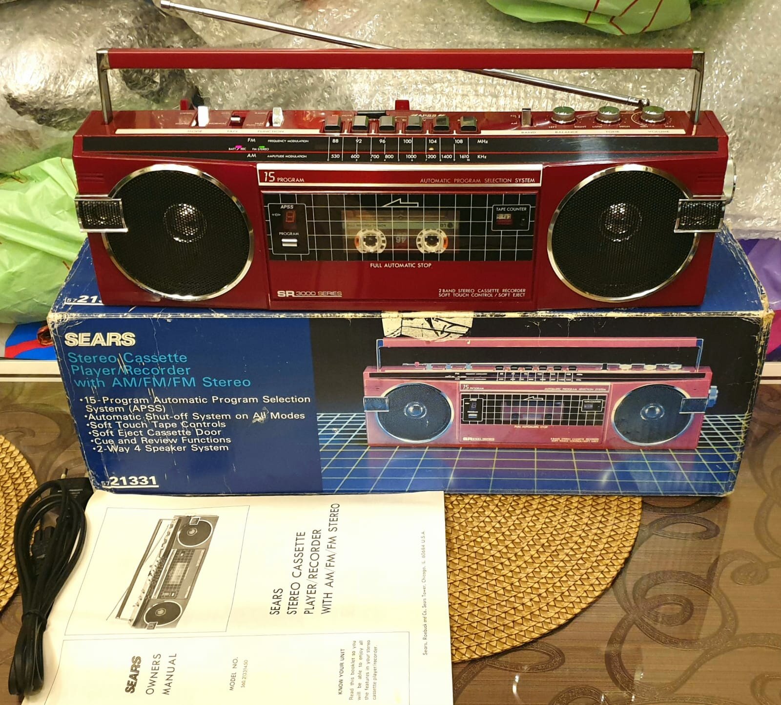 Кассетная магнитола Sears 21331