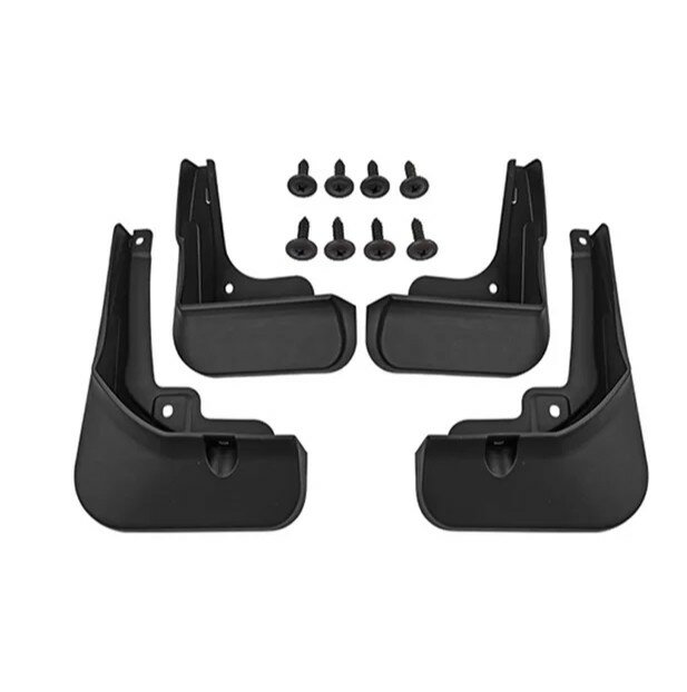 Брызговики полиуретан BYD E2, для легковых автомобилей, передние и задние, 4 шт — фото 1