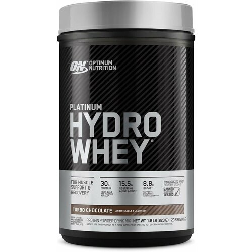 Протеин Optimum Nutrition Platinum Hydro Whey, 820 гр., турбо шоколад
