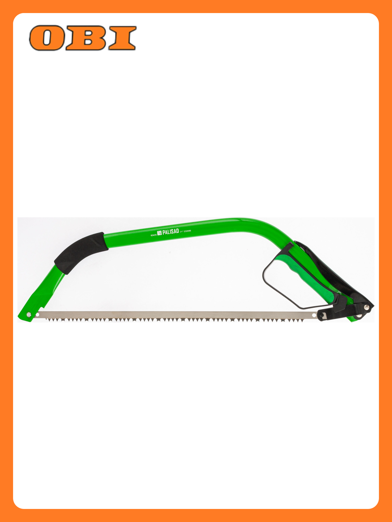 Пила садовая PALISAD лучковая 530 мм