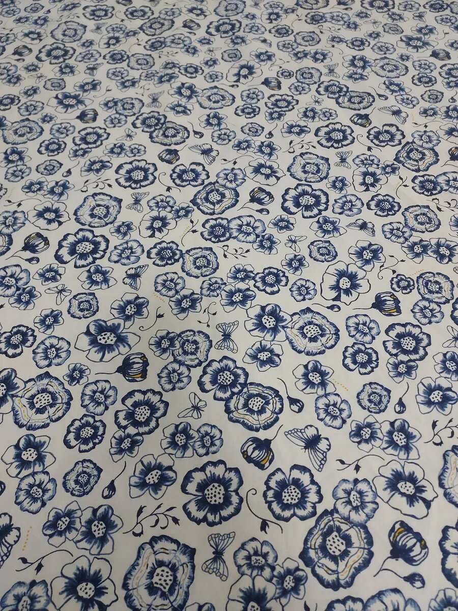 Комплект наволочек 50х70см (2 шт.) перкаль цветы — фото 1