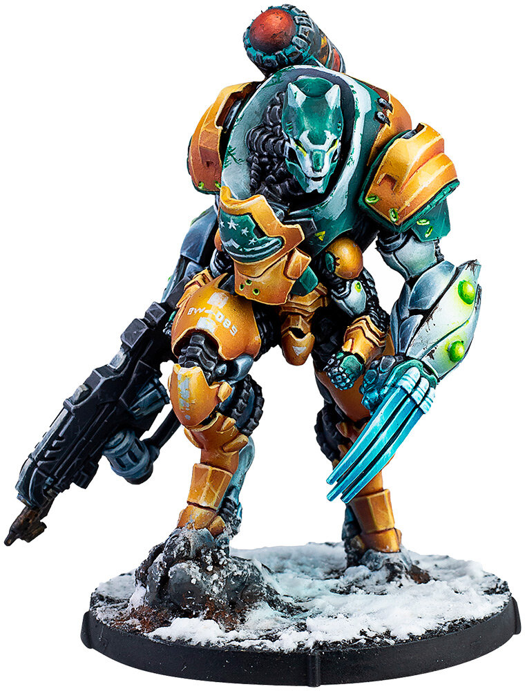 Настольная игра Infinity: Yu Jing Essentials - Blue Wolf Mongol Cavalry TAG Pack — фото 1