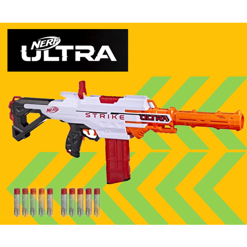 Моторизированный бластер Нерф NERF Ultra Strike F6024U50 бластер nerf ultra one e6595 белый оранжевый черный