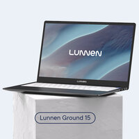 15.6" Ноутбук Lunnen Ground 15, RAM 16 ГБ, SSD 512 ГБ, IPS Full HD 1920x1080, AMD Ryzen 5 5500U, Windows 11 Home, цвет Mid Gray, LL5DAWG01