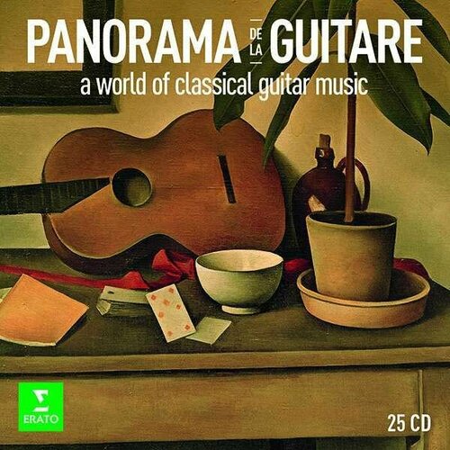 audio cd lute music cutting f rosseter p byrd w bacheler d lespine c pinel g johnson j jane pickeringe s lute book heringman Audio CD Panorama de la Guitare - A World of Classical Guitar Music (25 CD)