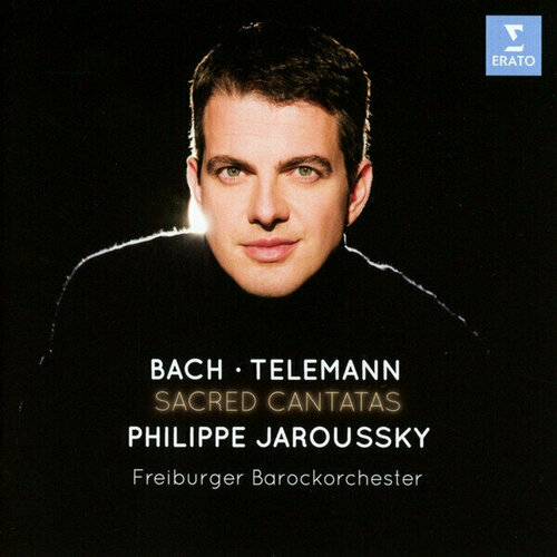 AUDIO CD Philippe Jaroussky: Bach / Telemann: Sacred Cantatas. 1 CD audio cd vinci artaserse dvd philippe jaroussky max emanuel cencic