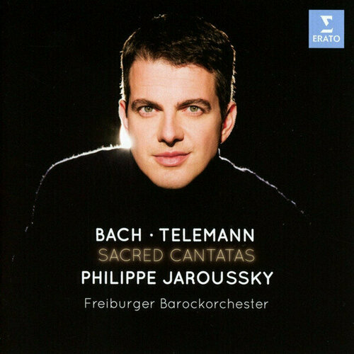  AUDIO CD Philippe Jaroussky: Bach / Telemann: Sacred Cantatas. 1 CD