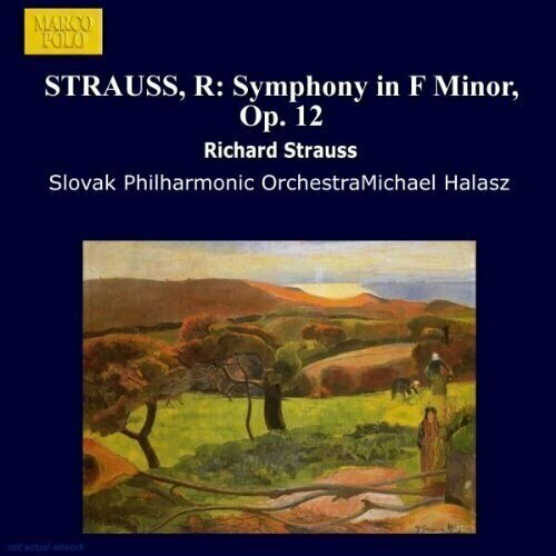 AUDIO CD Strauss, Symphony in f, Op.12. (Slovak Philharmonic / Michael Halasz) audio cd symphony 4 academic festival overture halasz and slovak philharmonic orchestra