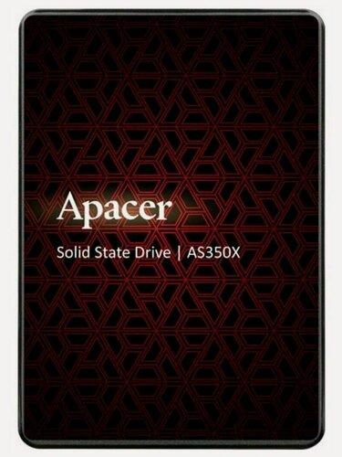 Изображение товара SSD жесткий диск APACER AS350X SATA 2.5" 1TB AP1TBAS350XR-1, черный