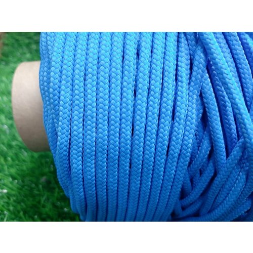 Шнур полипропиленовый плетеный 16-прядный с сердечником d 4 мм
