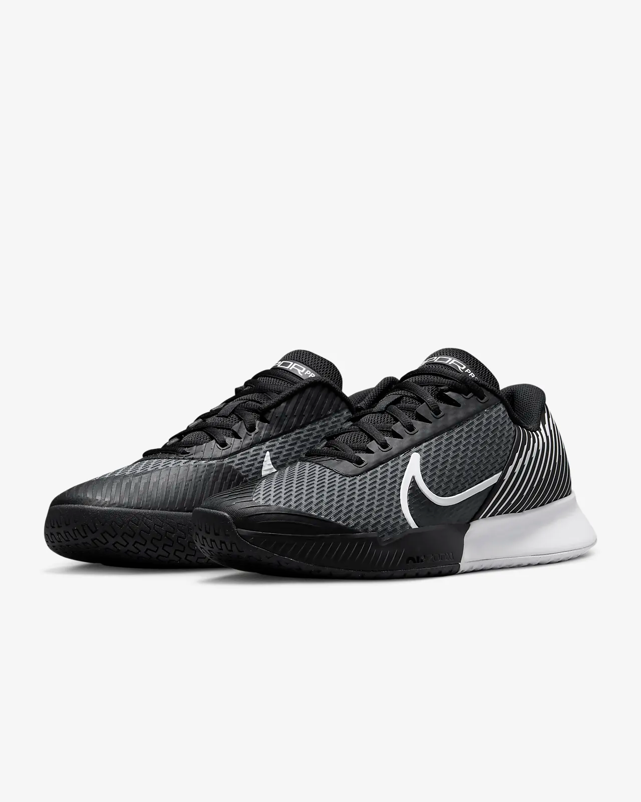 Кроссовки NIKE NikeCourt Air Zoom Vapor Pro 2, размер 42, черный, белый