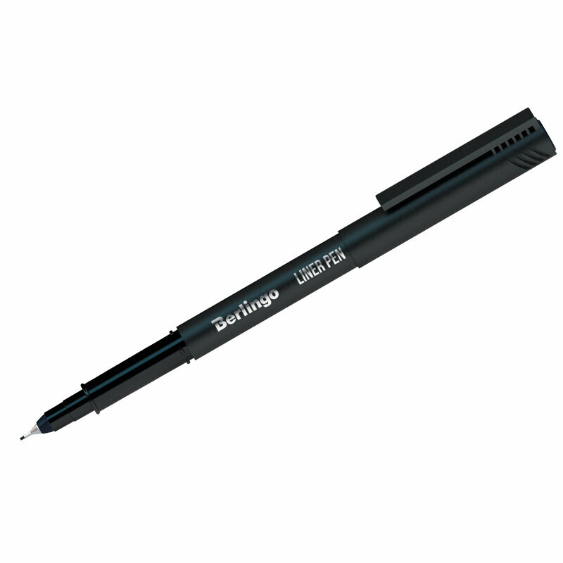 Ручка капиллярная Berlingo "Liner pen" черная, 0,4 мм (1 шт)