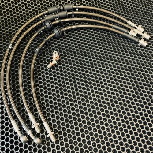 Шланги для BMW E53 2003 Комплект армированных тормозных шлангов