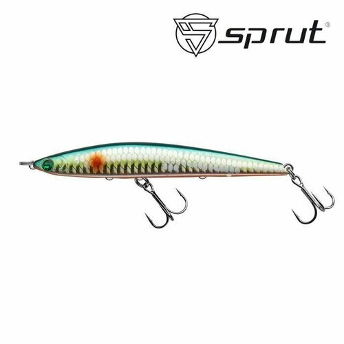 фото Воблер / sprut teru stick 115s (sinking/115mm/20g/sinking/smlt-sc)