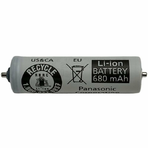 Panasonic WESLV9ZL2508 аккумулятор (элемент питания) для электробритв Li-Ion, 3.6В, 680 mAh