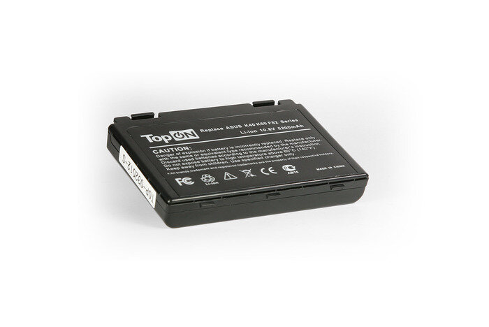 Акб ASUS K40 K50 K51 K60 K61 K70 P50 P81 F52 F82 X65 11.1V 4400mAh PN: A31-F82 A32-F82 A32-F52 L0690L6 90-NVD1B1000Y (BAT-AS-16)