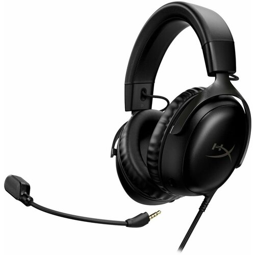 Гарнитура игровая HYPERX Cloud III, для компьютера и игровых консолей, мониторные, черный [727a8aa]