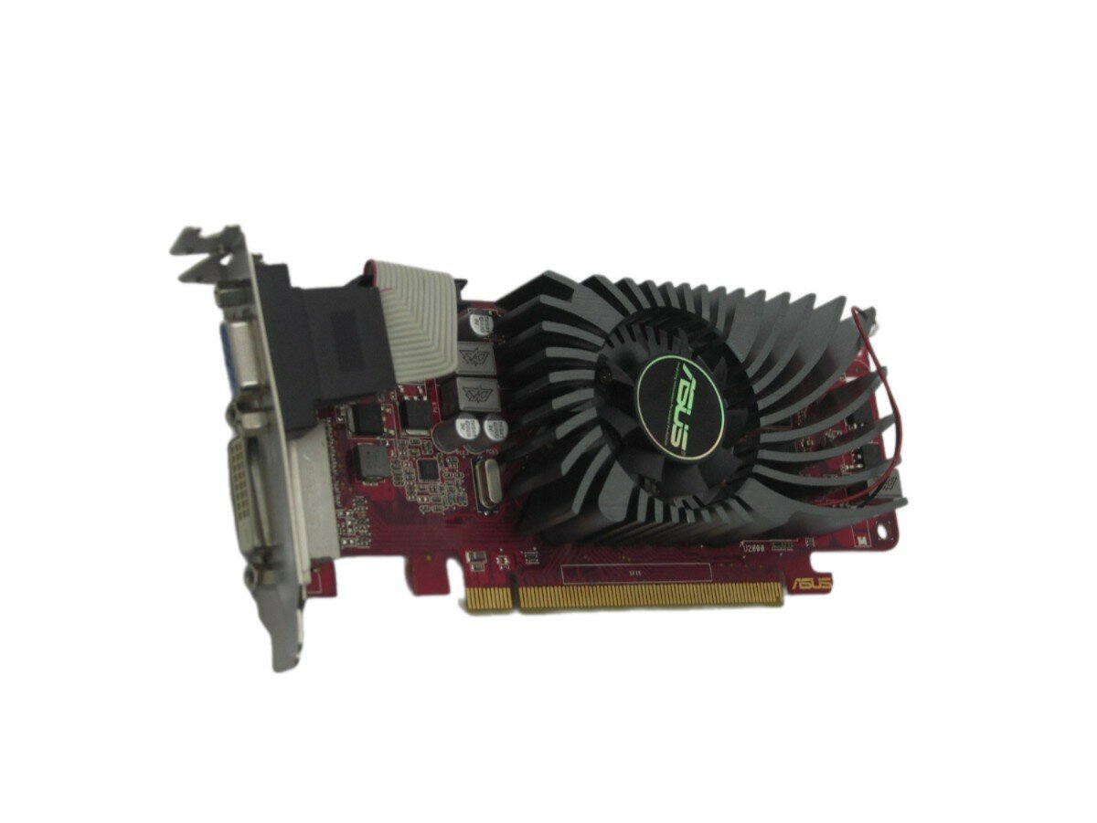 Видеокарта 2Gb Radeon 6570 (ASUS HD6570-2GD3-L), PCI-E низкопрофильная