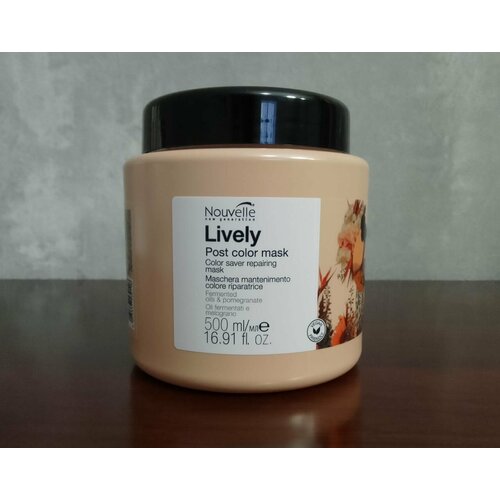 Lively Post Color Mask 500 мл. Ливели Восстанавливающая маска для сохранения цвета