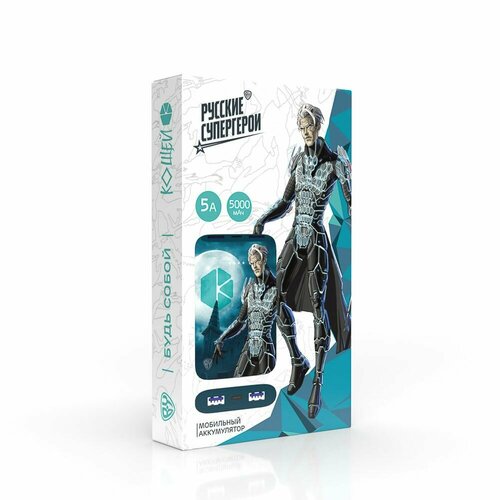 Аккумулятор мобильный 5000мАч 2xUSB 5А 160800₽