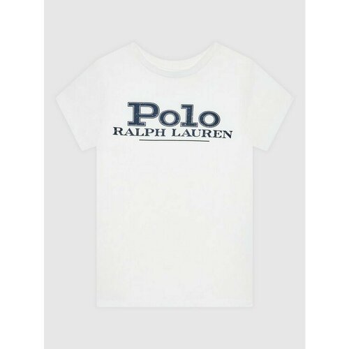 Футболка Polo Ralph Lauren, размер S [INT], белый