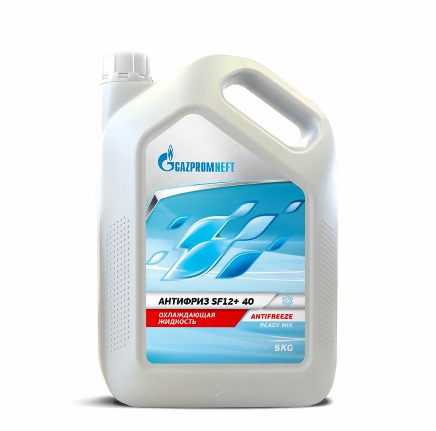 Жидкость охлаждающая Gazpromneft Antifreeze SF 12+ 40 (5 кг)