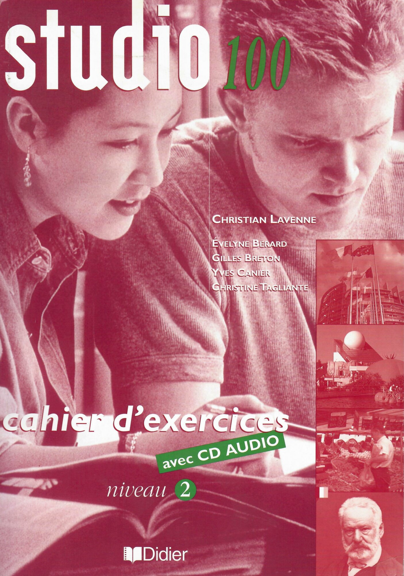 Книга Studio 100 niveau 2 Cahier + CD audio - фото №1