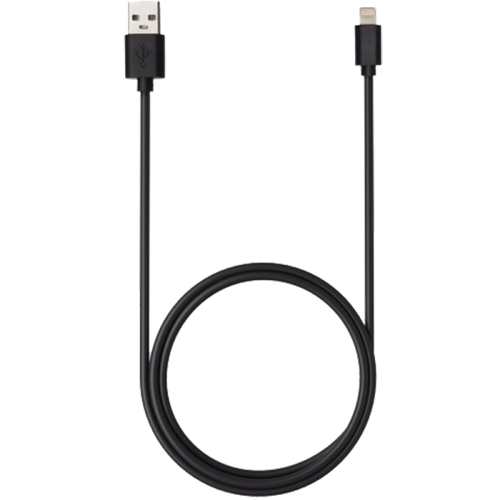 Gerffins Кабель Gerffins USB-A - Lightning, 2,4A, 1м, черный