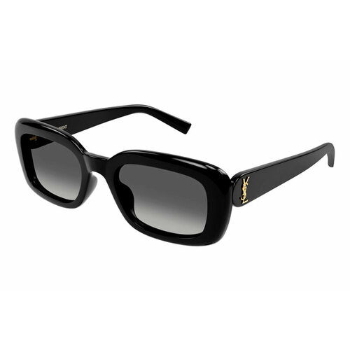 Saint Laurent, серый солнцезащитные очки saint laurent sl 549 slim 002 коричневый
